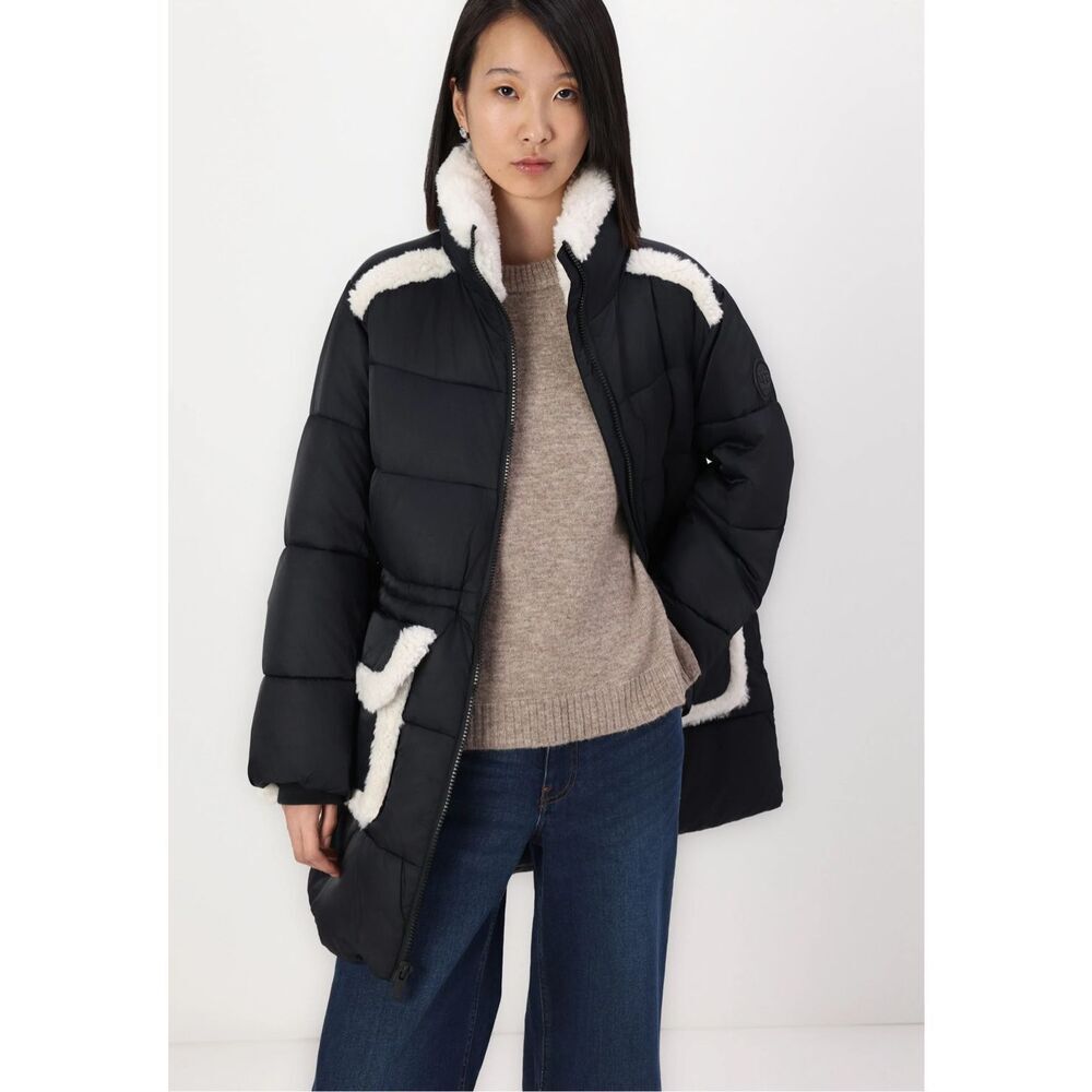 #817. UGG Amal Plushseam Coat Jacket Sherpa Women’s NWT - Picture 5 of 6